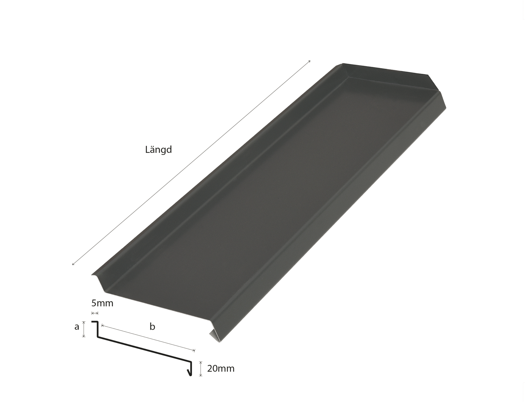 Fönsterbleck Profil 1 Fönsterbleck Profil 1