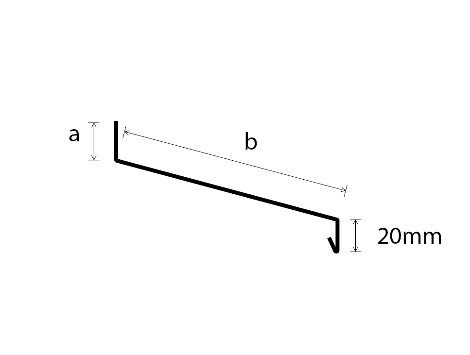 Fönsterbleck Profil 3