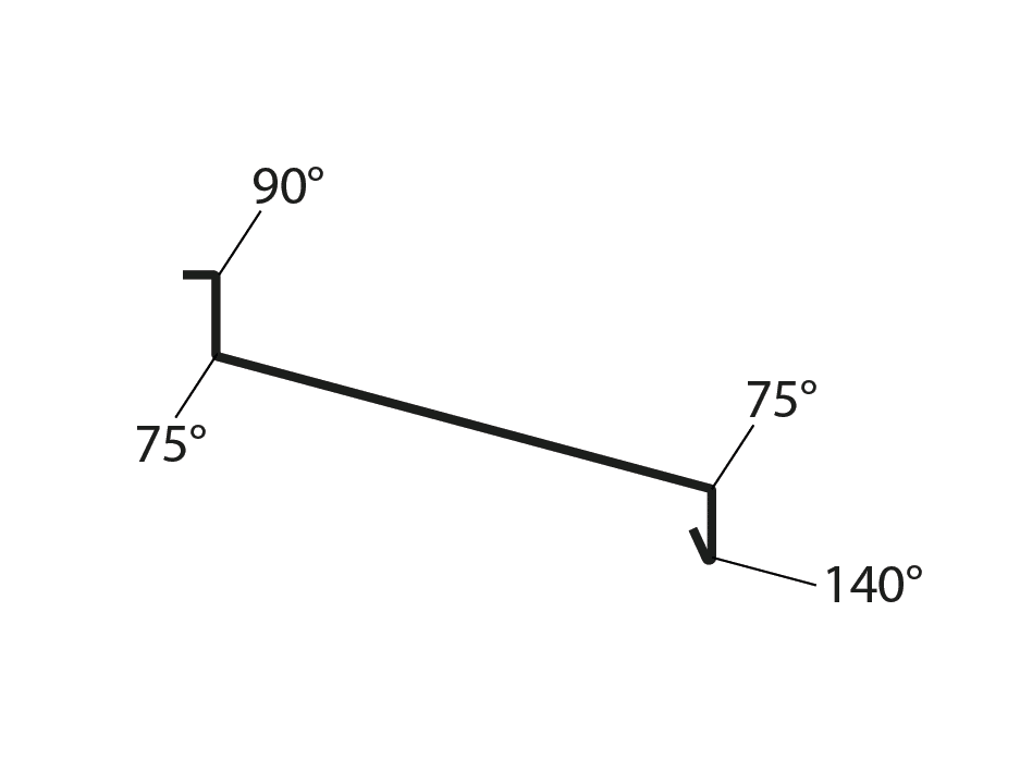 Fönsterbleck Profil 1