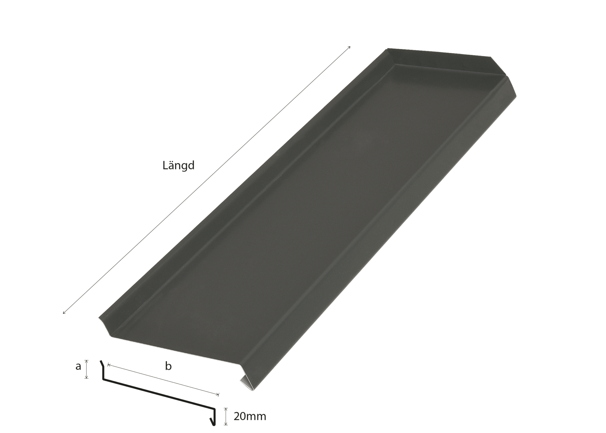 Fönsterbleck Profil 2 Fönsterbleck Profil 2