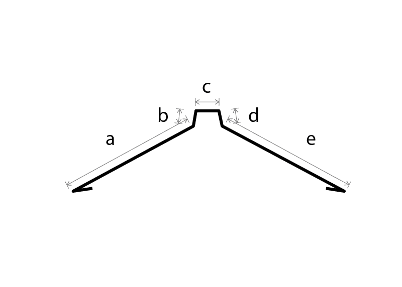 Nockplåt profil 2 Nockplåt profil 2