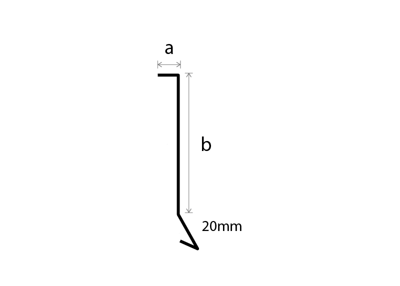 Tröskelbleck Profil 4 Tröskelbleck Profil 4